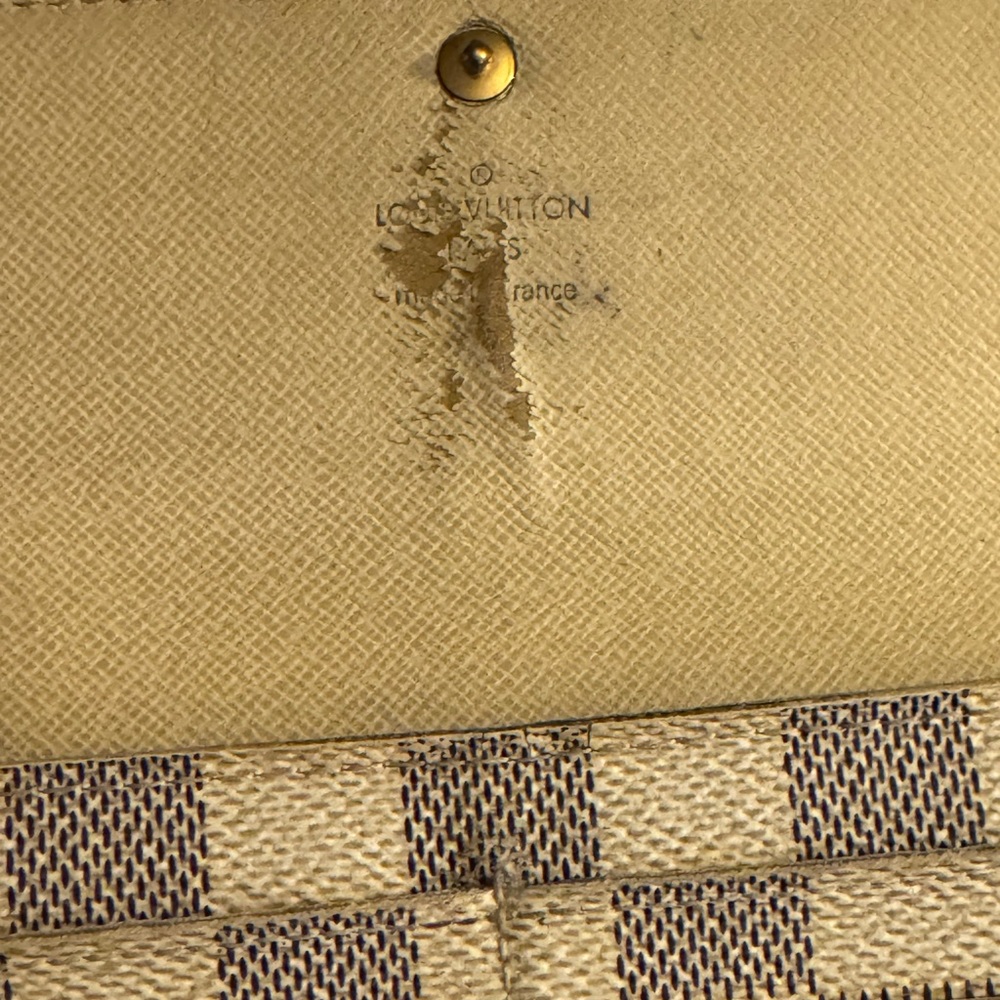 Louis Vuitton Damier azure wallet and dust bag has call outs - Picture 11 of 16
